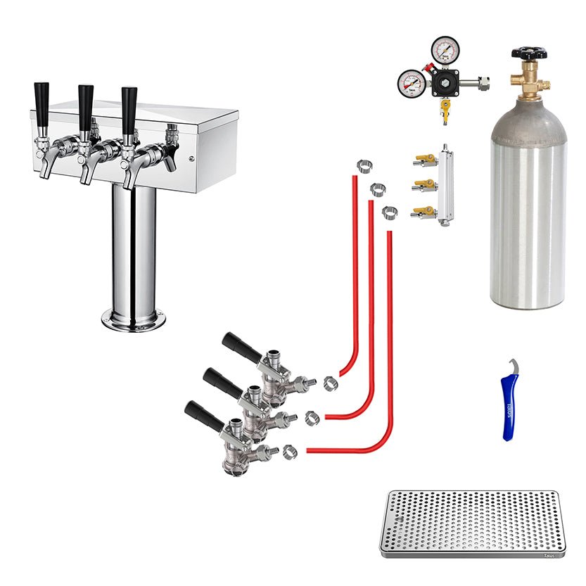 Tower Kegerator Conversion Kit 3Way American Talos Inc.