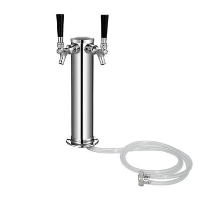3" Column 2 Faucets Air Beer Tower - American Talos Inc.