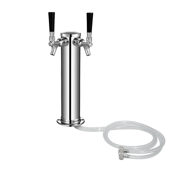 3" Column 2 Faucets Air Beer Tower - American Talos Inc.