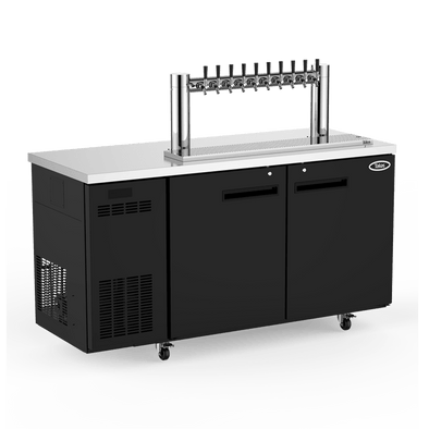 Dual cooling kegerator can hole 11pcs 20L kegs