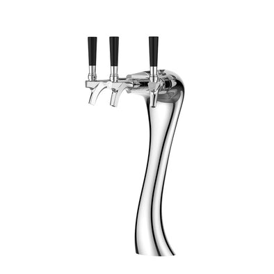 Elegance 3 Faucets Glycol Beer Tower - American Talos Inc.