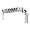Large U 10 Faucets Glycol Beer Tower-With LED Lights - American Talos Inc.