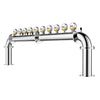 Small U 10 Faucets Glycol Beer Tower-With LED Lights - American Talos Inc.