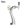 Swan Tower with LED Light - 1 Faucet Draft Beer Tower - American Talos Inc.