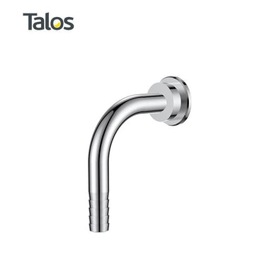 Tail Piece 90° Elbow for 1/4" ID - Stainless Steel - American Talos Inc.