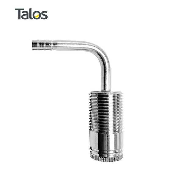 Talos Draft Beer S.S. Elbow Shank Stainless Steel - 1-45/64" - American Talos Inc.